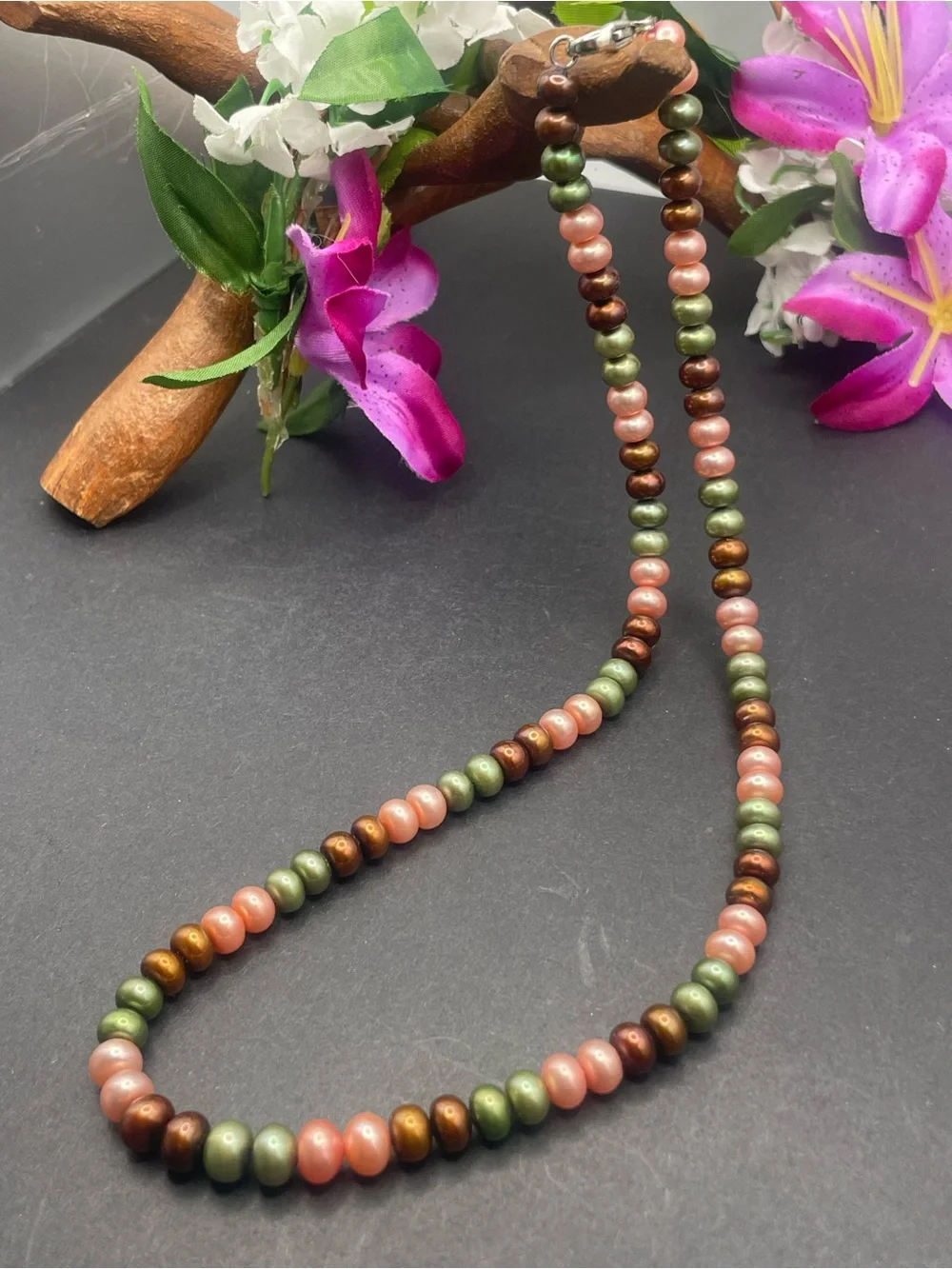 Honora cultured pearl necklace 925 C10